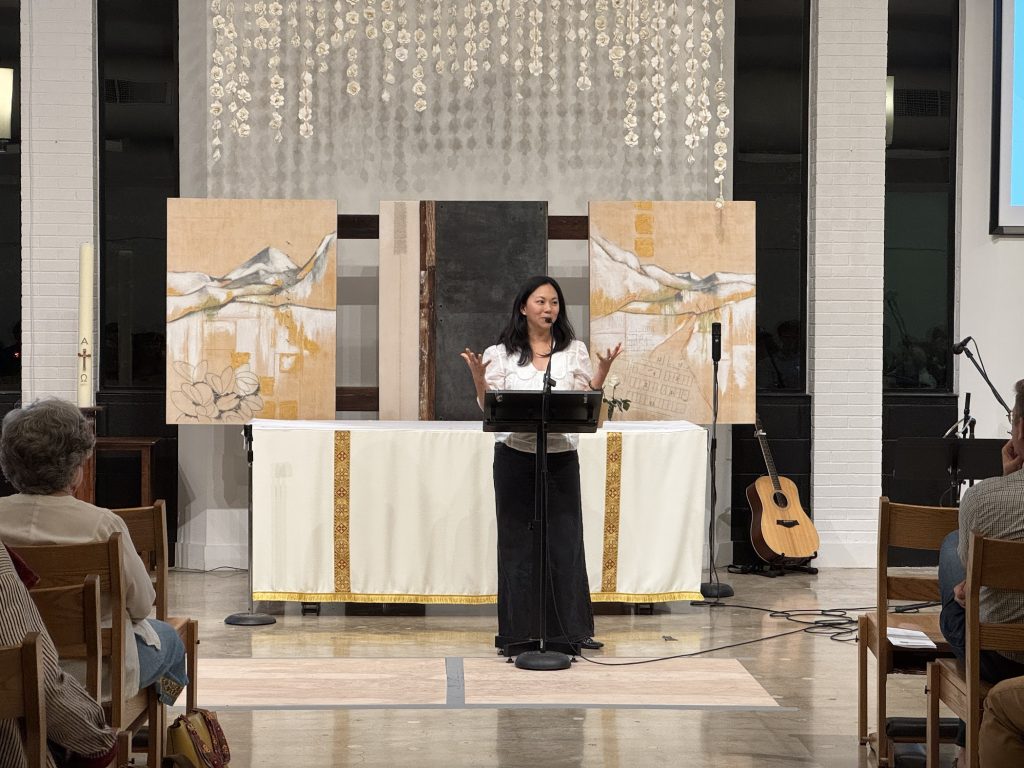 Mindy Lloyd, reading original poetry